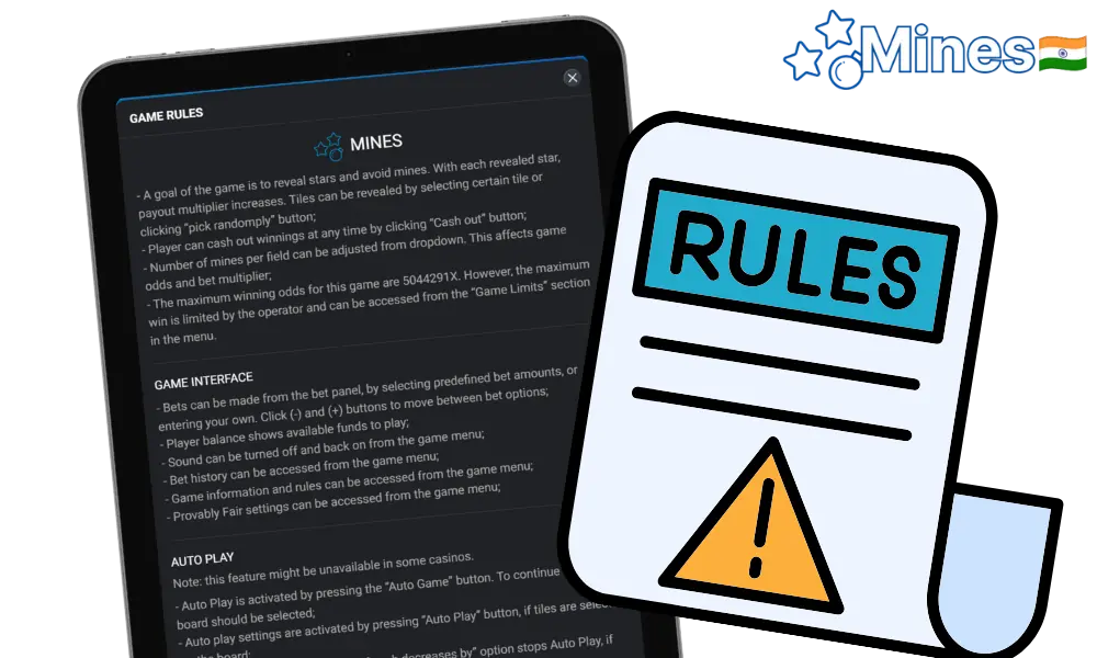 Basic rules of Mines